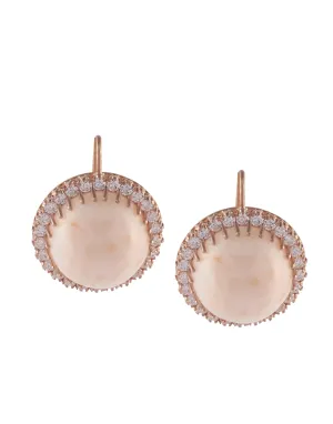 Angel Skin Coral Earrings