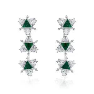 Atlantis 925 Silver Drop Earrings