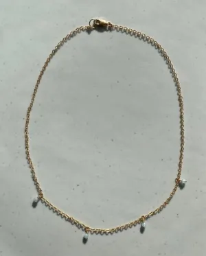 Birthstone Gemstone Necklace • December