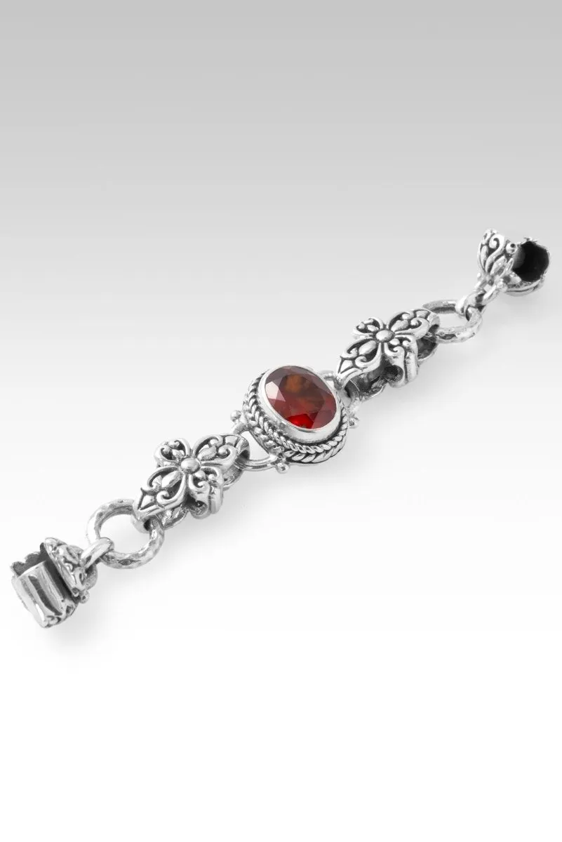 Bracelet Component™ in Hessonite Garnet