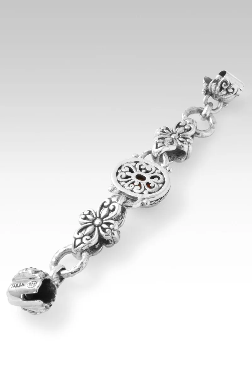 Bracelet Component™ in Hessonite Garnet