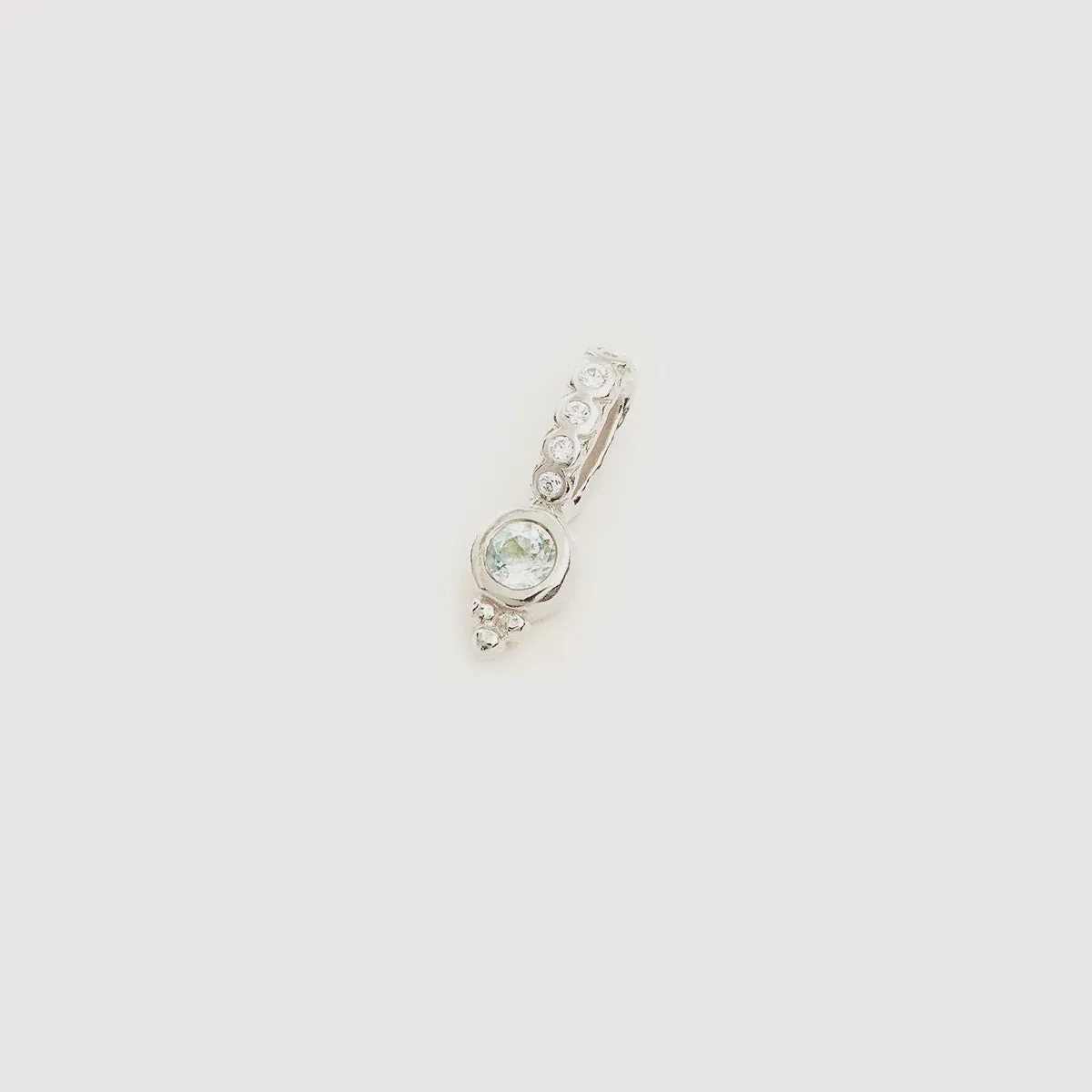 by Charlotte 'Like the Sky' Silver Topaz Necklace