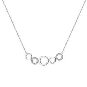 Hot Diamonds Balance White Topaz Necklace DN164