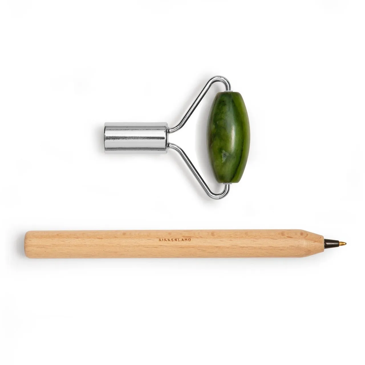 Jade Roller with Pen