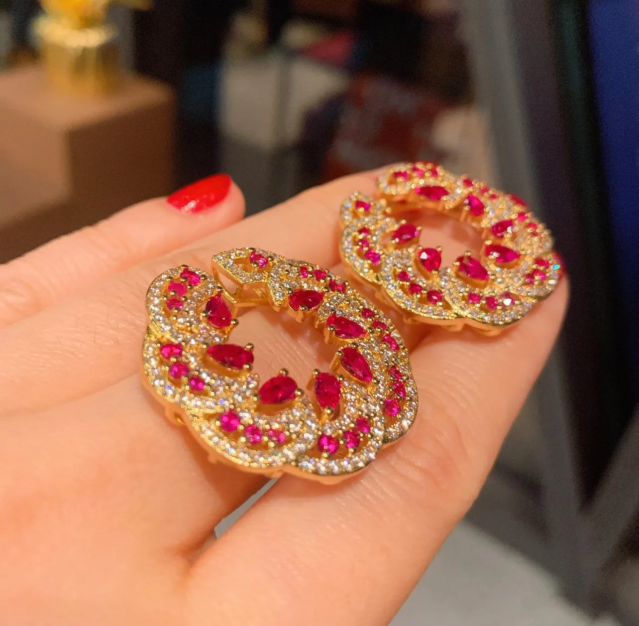 Korean style temperament women's earrings