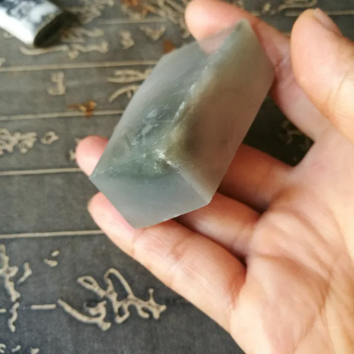 Natural Kunlun Jade Rough Nephrite Raw (112g, 5.5X2.9X1.8cm)