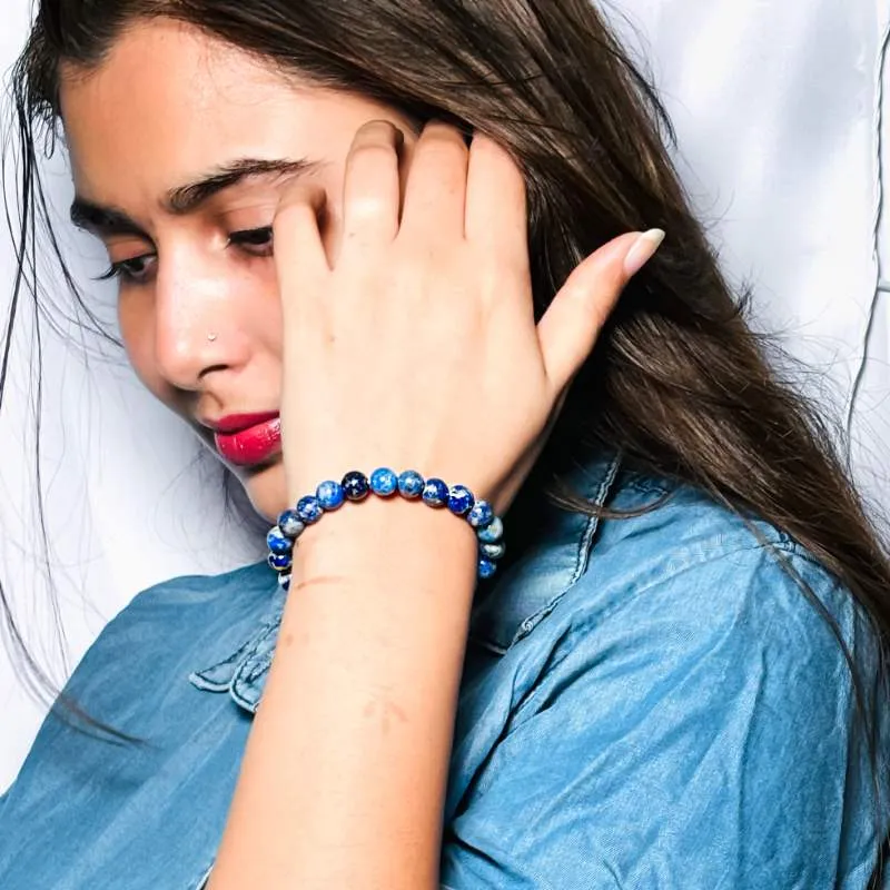 Natural Lapis lazuli Stone Bracelet