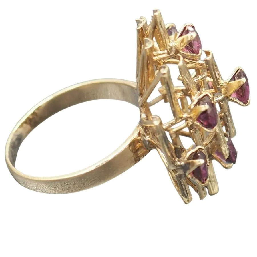 Ruby 9ct Yellow Gold Ring