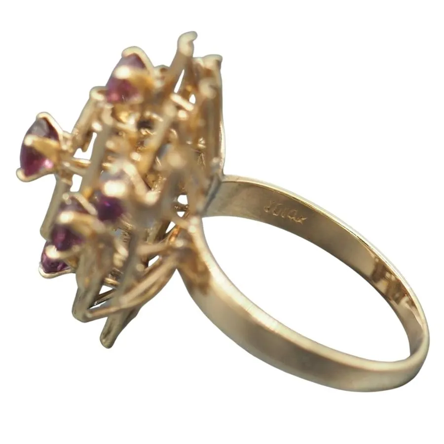 Ruby 9ct Yellow Gold Ring