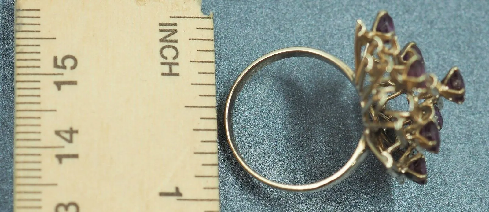 Ruby 9ct Yellow Gold Ring