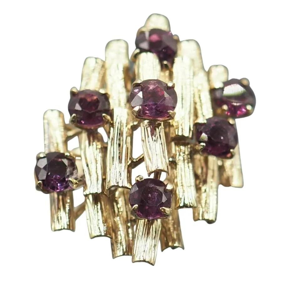 Ruby 9ct Yellow Gold Ring