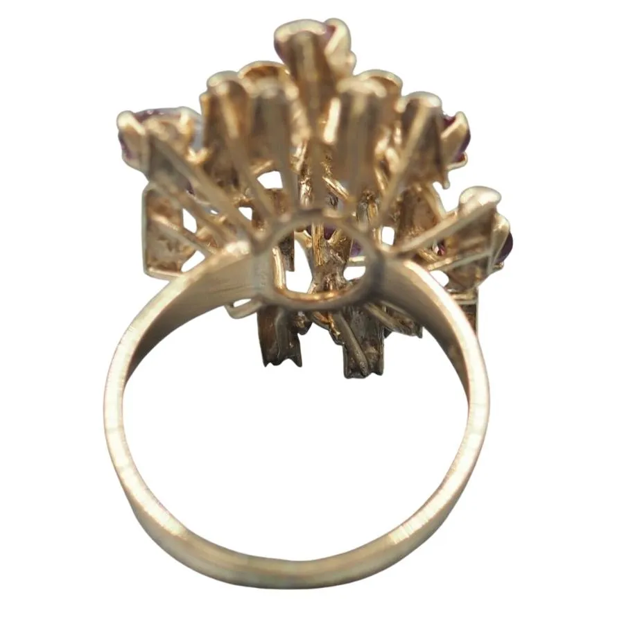 Ruby 9ct Yellow Gold Ring