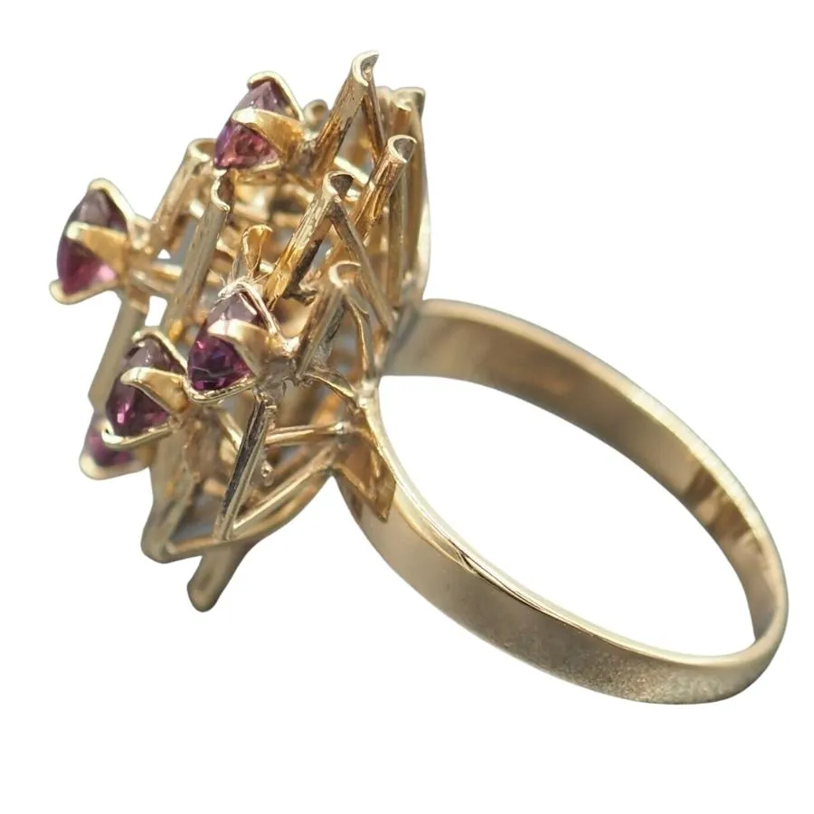Ruby 9ct Yellow Gold Ring