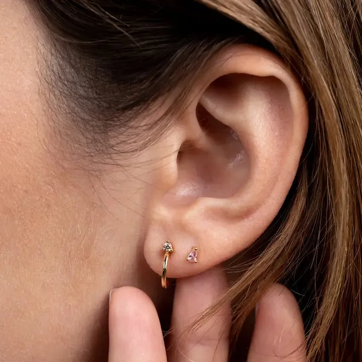 Teardrop Stud Earring