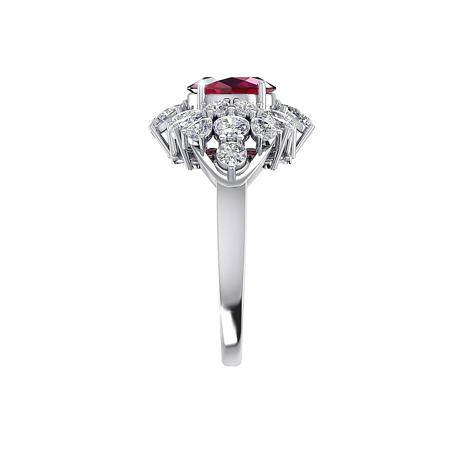 THE RUBY FLURRY RING