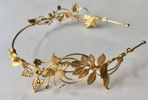 The TITANIA Leaf Headband