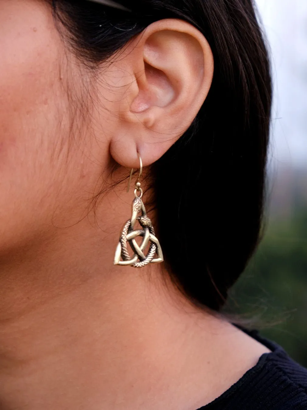 Triquetra Earrings
